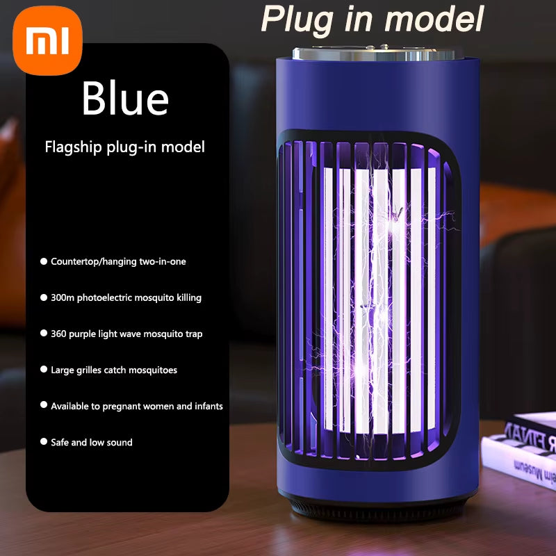 Lampe Électrique Anti-Moustique USB Charge Ménage Intérieur Muet Portable Lampe Anti-Moustique Mur Bureau Tenture Murale Double Usage