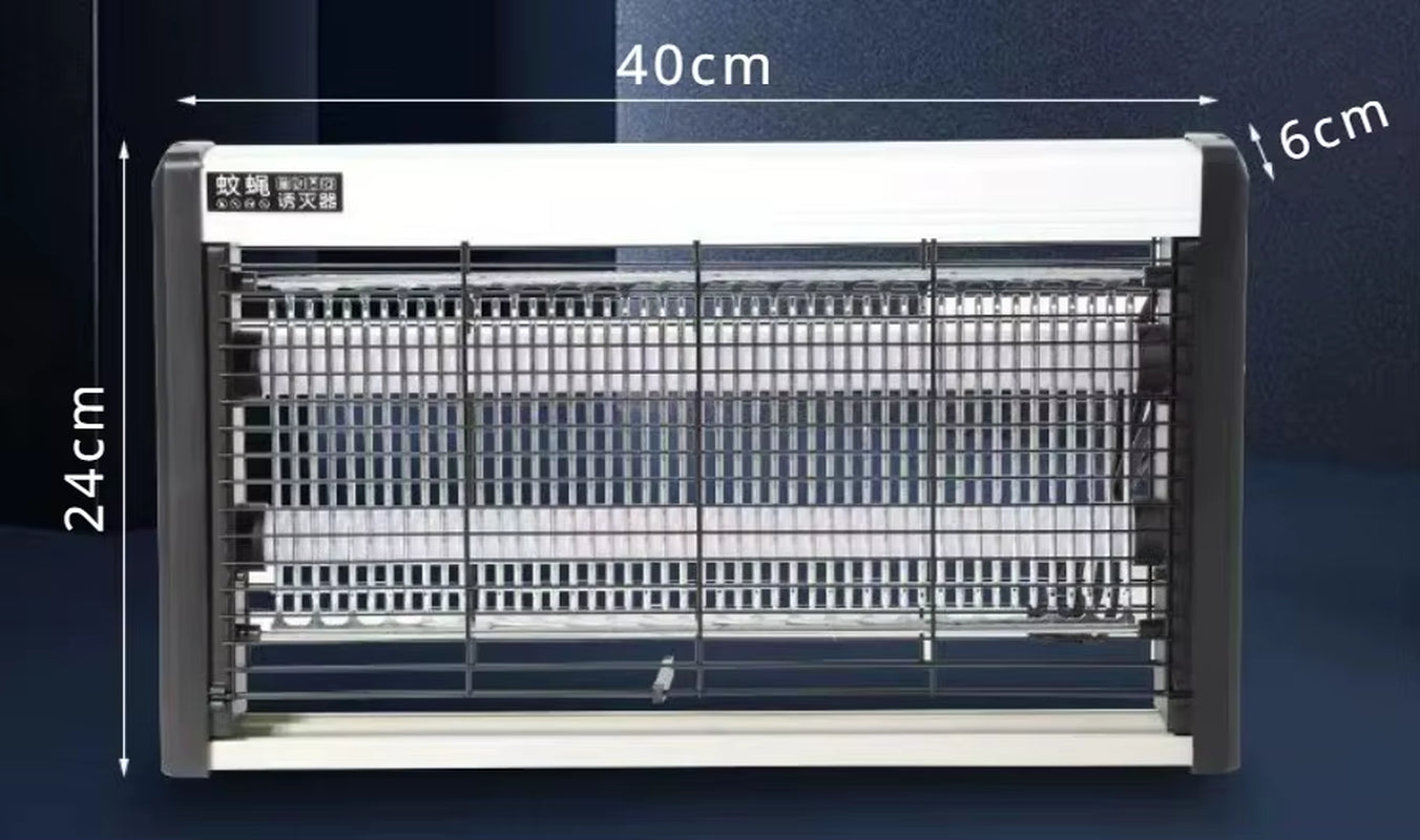 Lampe Électrique Anti-Moustiques, 4W/8W/10W, Prise UE/US AC 62, Fixation Murale, Usage Intérieur/Extérieur