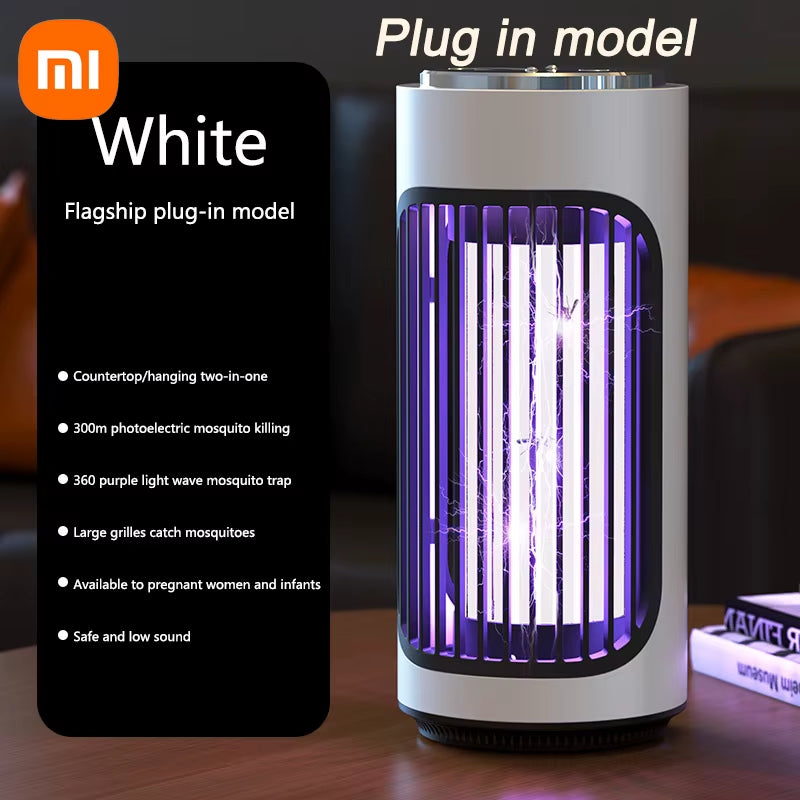 Lampe Électrique Anti-Moustique USB Charge Ménage Intérieur Muet Portable Lampe Anti-Moustique Mur Bureau Tenture Murale Double Usage