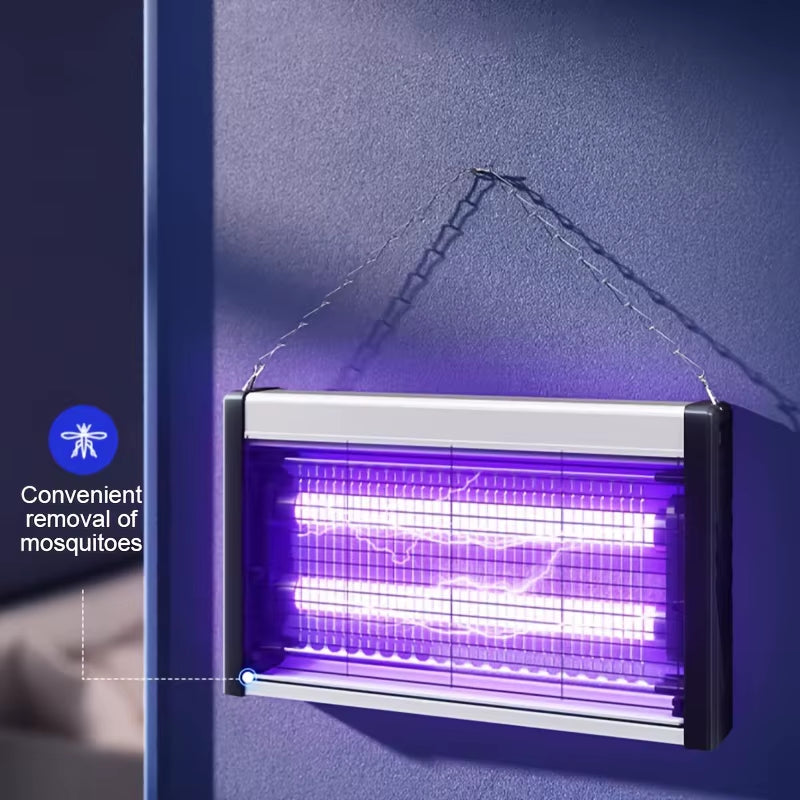 Lampe Électrique Anti-Moustiques, 4W/8W/10W, Prise UE/US AC 62, Fixation Murale, Usage Intérieur/Extérieur