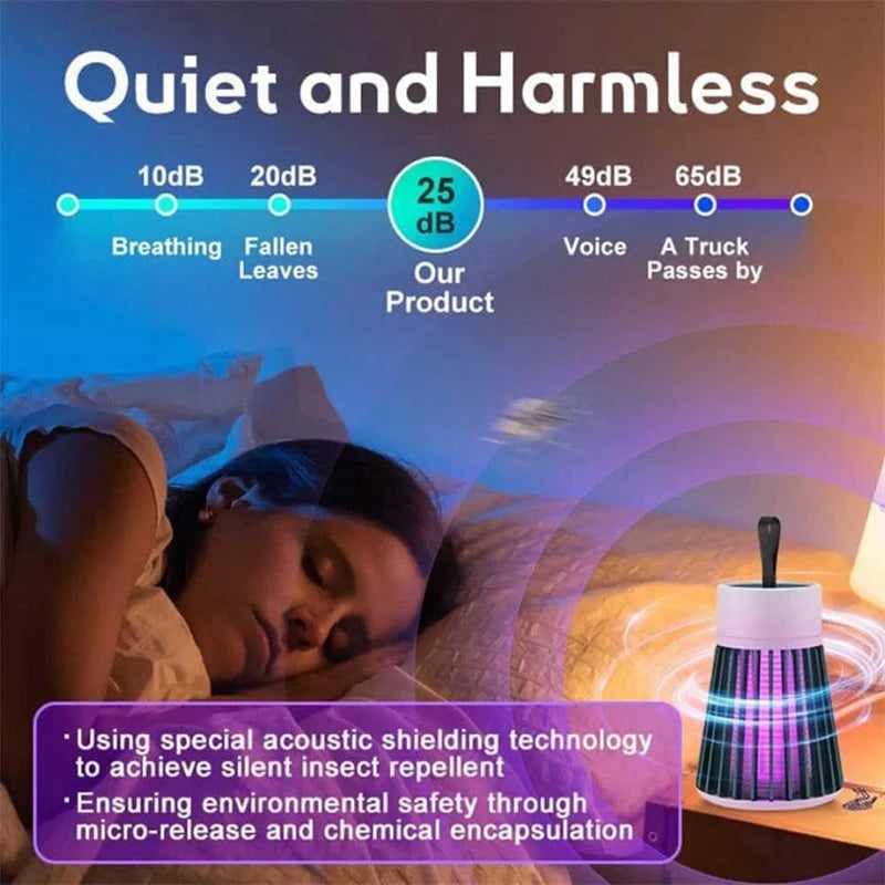 Portable USB Mosquito Lamp – Rechargeable & User-Friendly