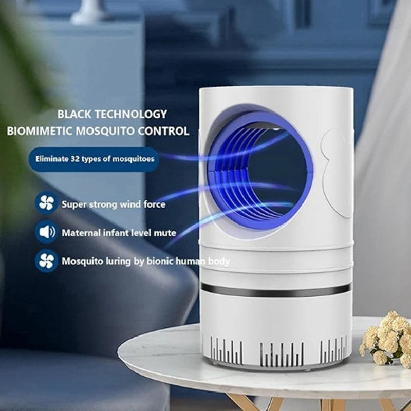 Ad-Mosquito Zapper Lamp Household Inhalation Electronic Mosquito Zapper