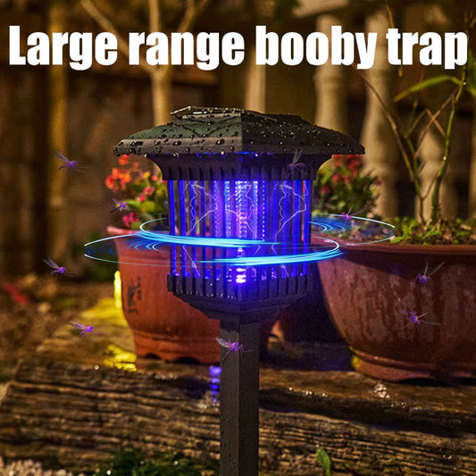 Lampe Solaire Anti-Moustique Électrique, Piège À Insectes, Répulsif, Lumière LED Zared, Pour Jardin Extérieur